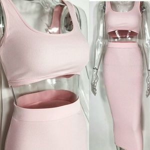Body Con Two Piece Set